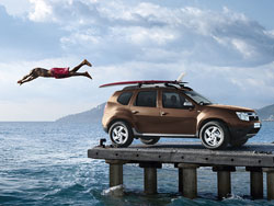Dacia Duster will be presented in Geneva the largest stand in the history of mark
