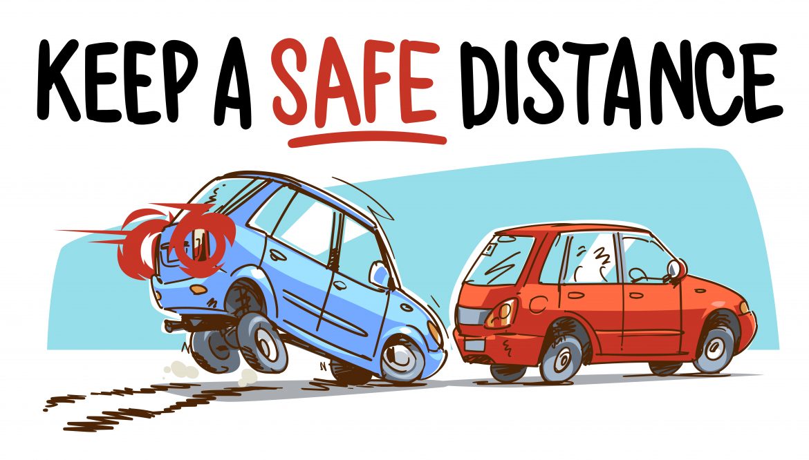 What is a Safe Following Distance? (3 Second Rule)