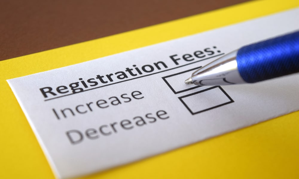 Registration fee